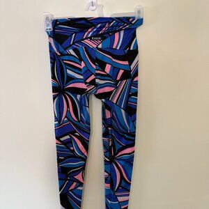 K-Deer Women's Size Multicolor Sneaker Length High Waisted Leggings